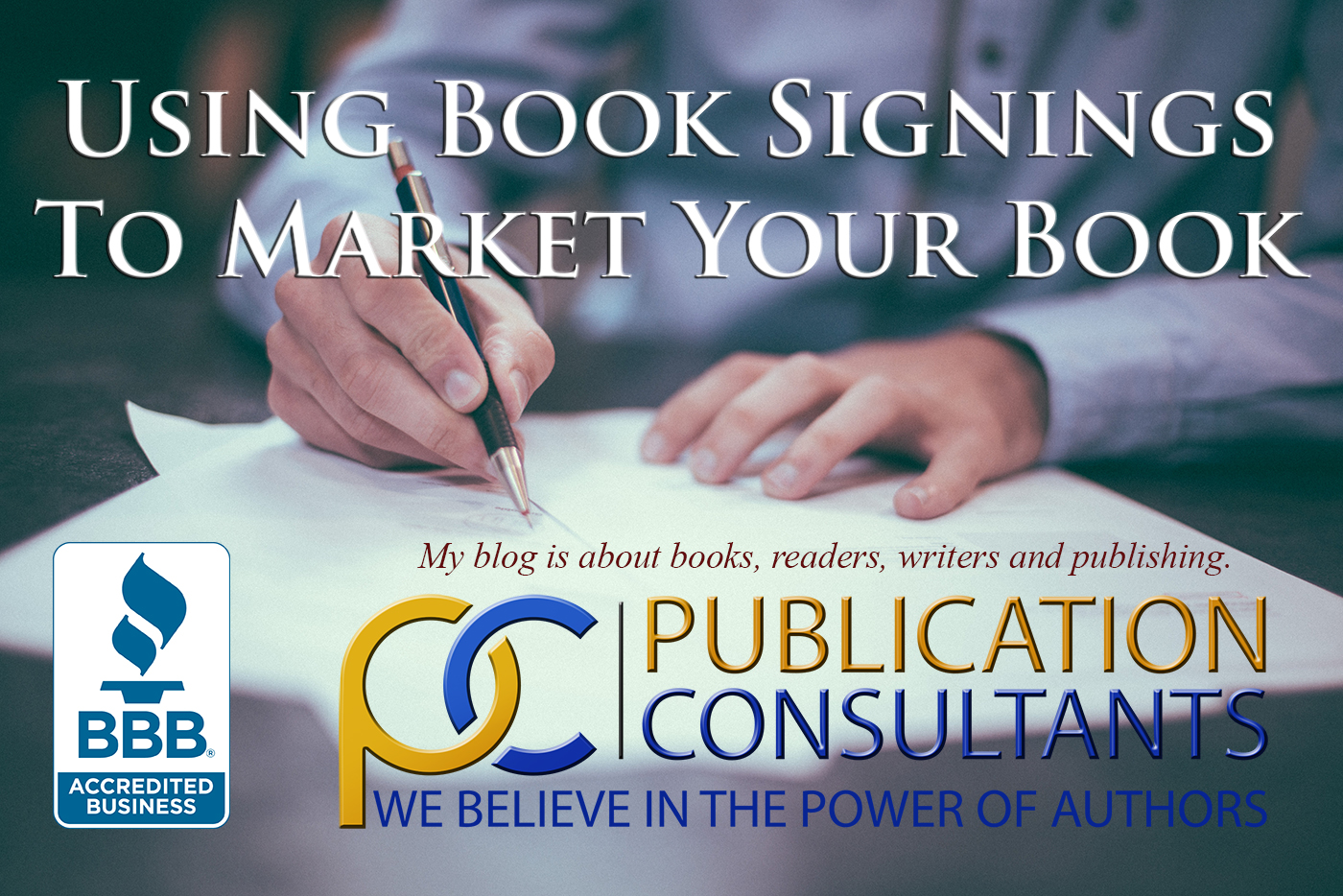 Using Book Signings To Market Your Book