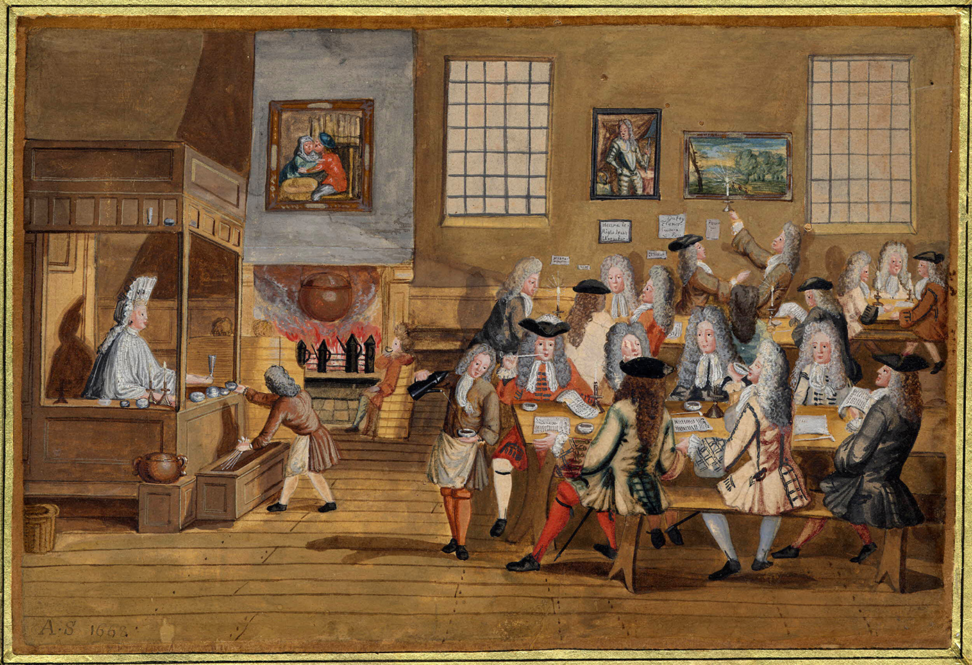 From Sip to Thought: The Impact of Coffee Houses on 17th-Century European Intellectuals