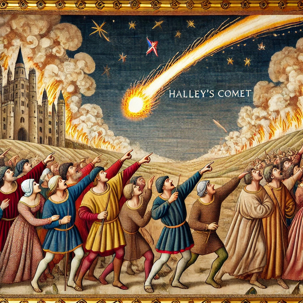 Halley’s Comet and the World’s Oldest Comic Strip