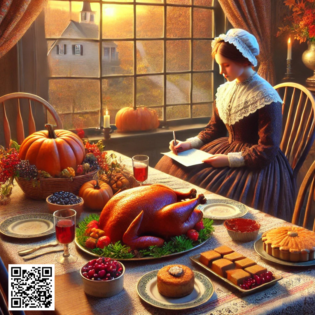 The Writer Who Gave Us Thanksgiving: Sarah Josepha Hale’s Story