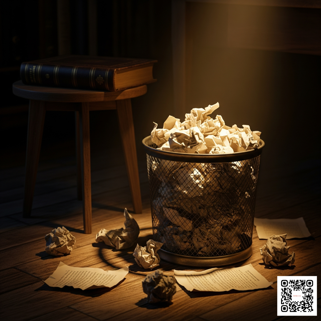 Why Writers Must Learn to Throw Their Words Away